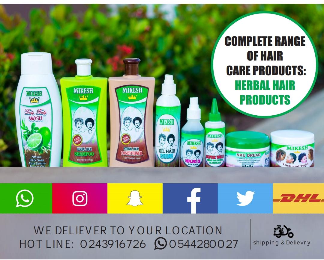 Mikesh Herbal Hair Products 